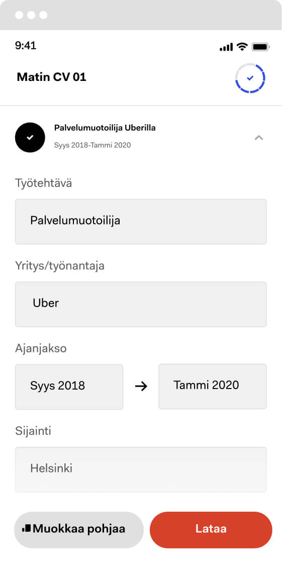cv builder